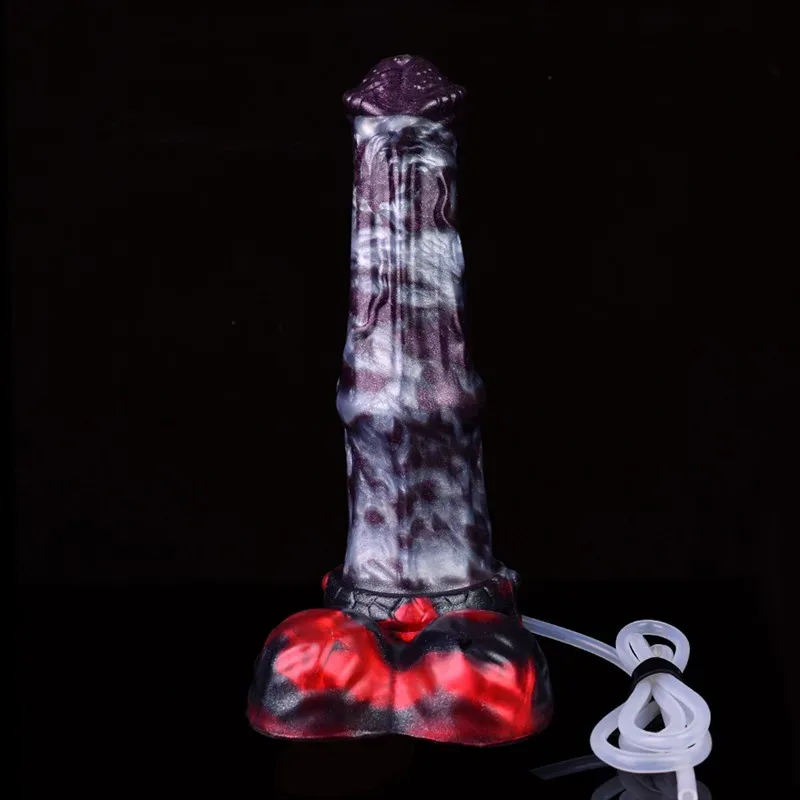 9.3 IN Ejaculating Big Horse Cock Dildo Silicone Animal Adult Toy 5 9.3 IN Ejaculating Big Horse Cock Dildo Silicone Animal Adult Toy 5
