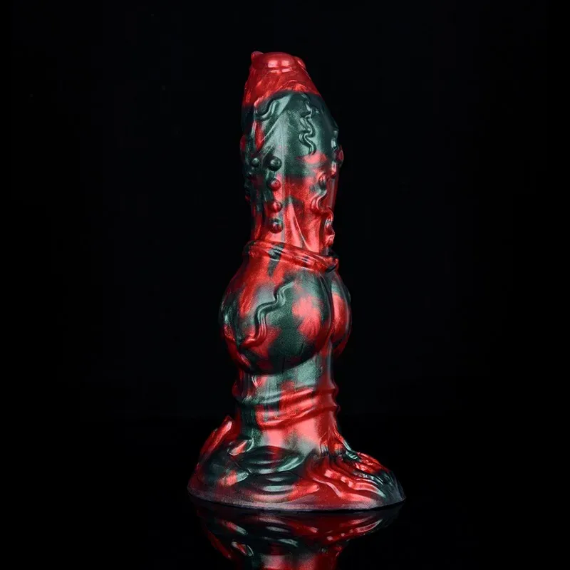 9 IN Dog Dildo with Large Knot Soft Silicone Animal Sex Toy 5 9 IN Dog Dildo with Large Knot Soft Silicone Animal Sex Toy 5