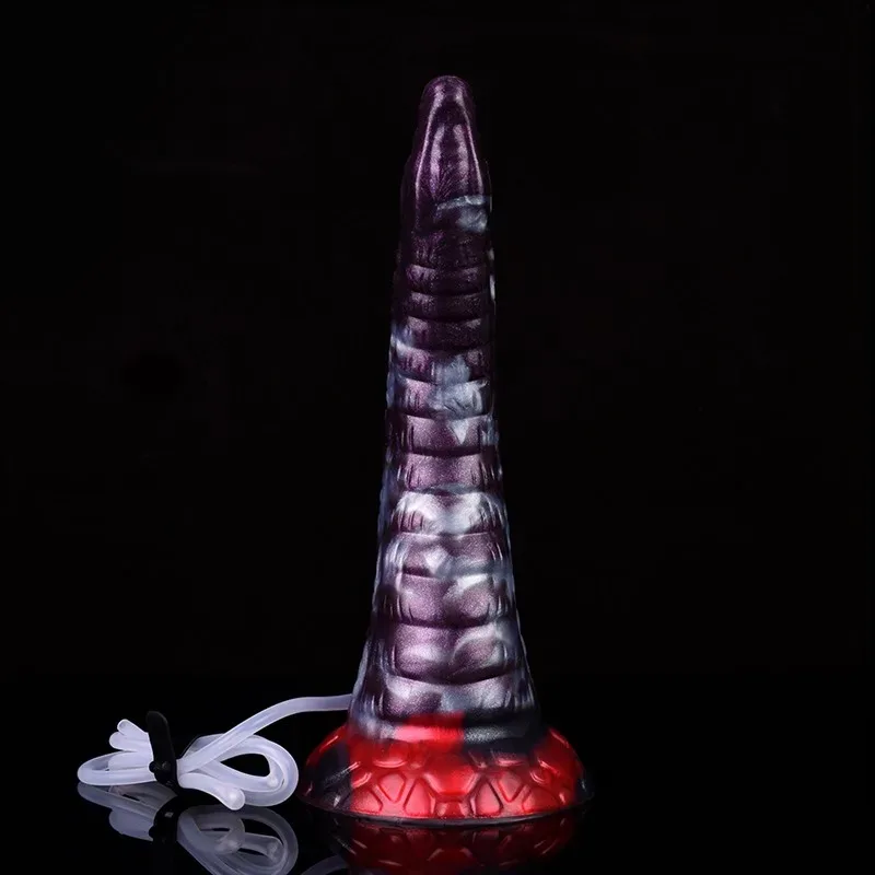 9.8 IN Ejaculating Dragon Dildo Soft Animal Shaped Adult Toy 6 9.8 IN Ejaculating Dragon Dildo Soft Animal Shaped Adult Toy 6