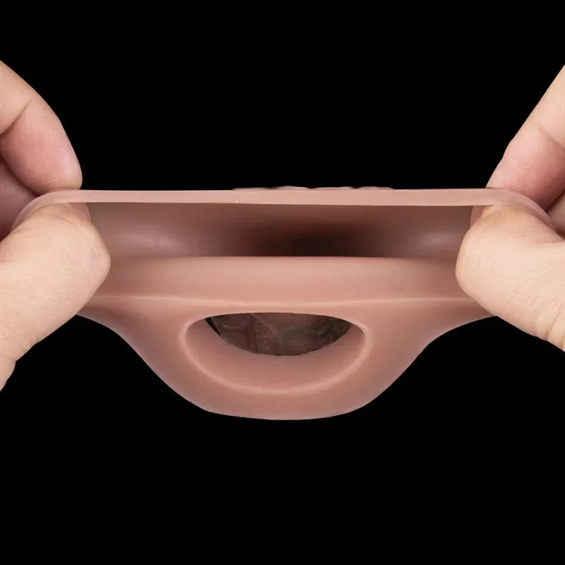 5.2 IN Open Head Ultra-Realistic Penis Extender Sleeve 6 5.2 IN Open Head Ultra-Realistic Penis Extender Sleeve 6