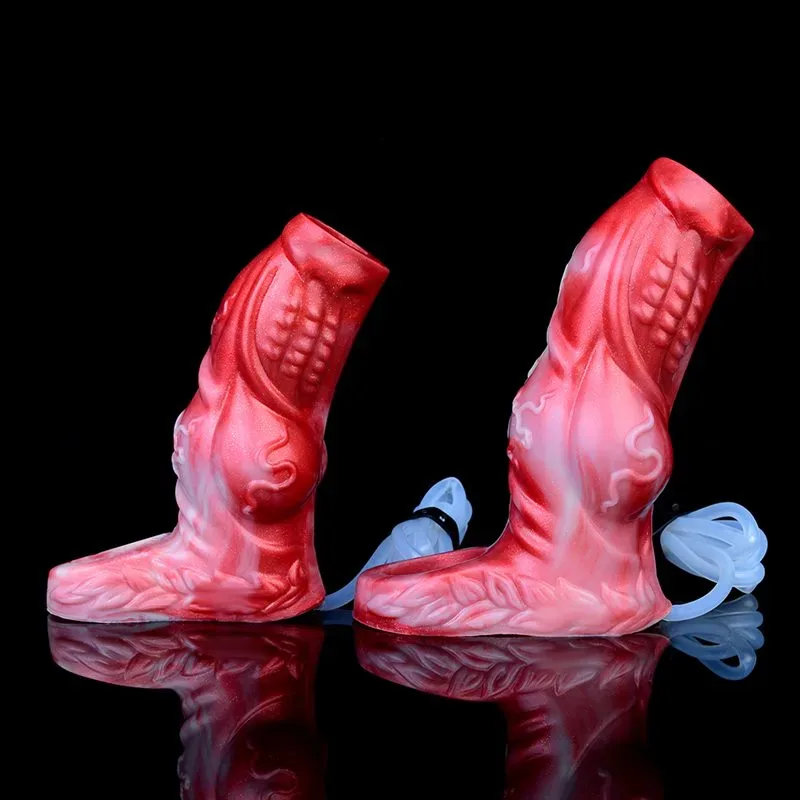 4.8 / 5.6 IN Squirting Knot Sleeve Ejaculating Fantasy Cock Sheath 13 4.8 / 5.6 IN Squirting Knot Sleeve Ejaculating Fantasy Cock Sheath 13