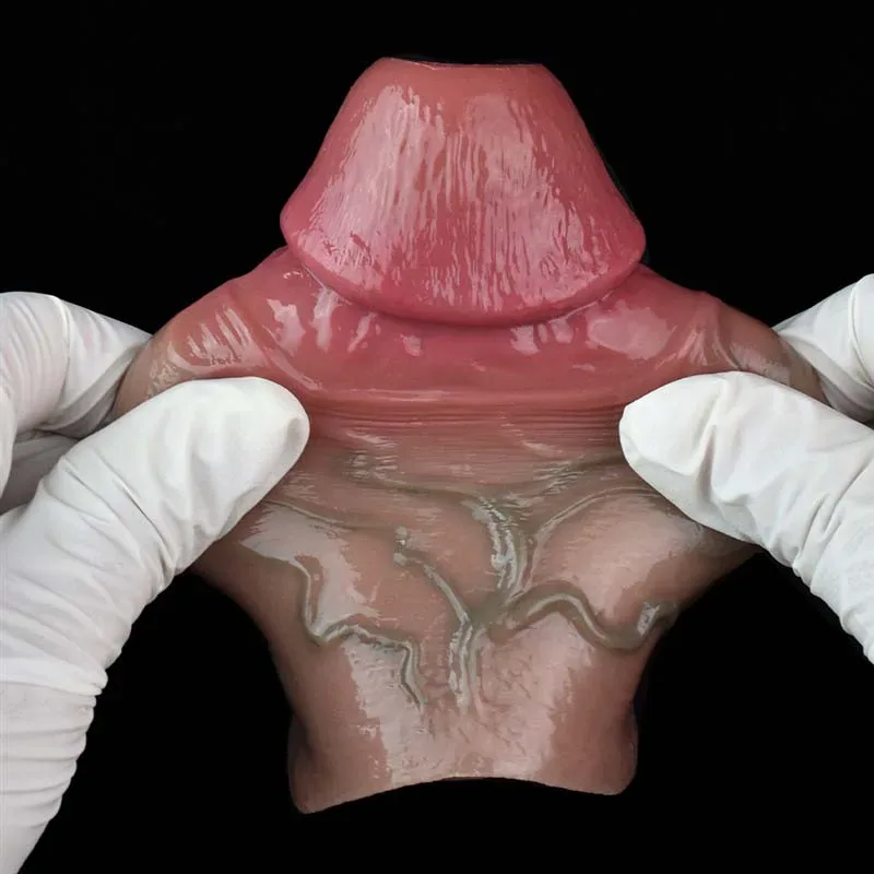 4.5 IN Realistic Penis Sleeve Soft Thick Cock Sheath 9 4.5 IN Realistic Penis Sleeve Soft Thick Cock Sheath 9