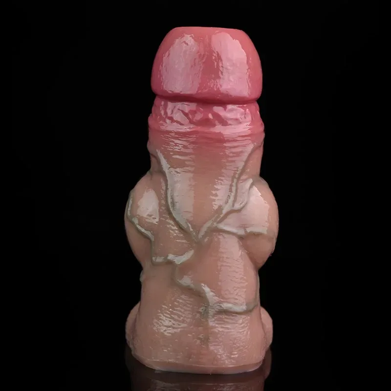 5 IN Knotted Sheath Realistic Textured Penis Extension 3 5 IN Knotted Sheath Realistic Textured Penis Extension 3