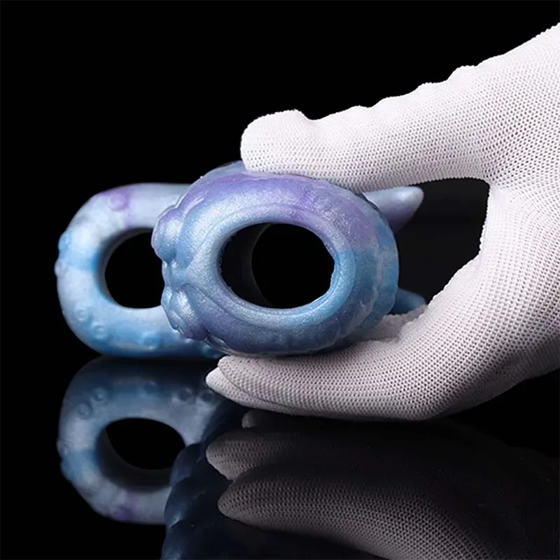 4.9 IN Open Ended Alien Cock Sleeve Silicone Penis Enlargement 7 4.9 IN Open Ended Alien Cock Sleeve Silicone Penis Enlargement 7