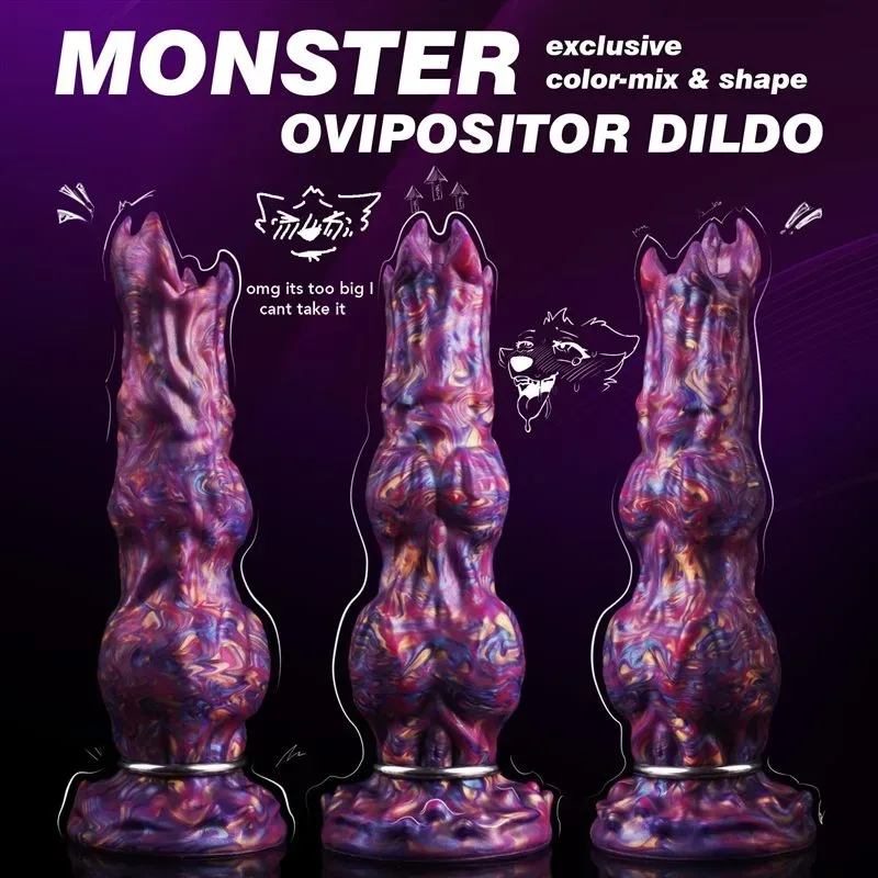 10 Inch Fantasy Monster Ovipositor Dildo Alien Egg- Laying Toy 2 10 Inch Fantasy Monster Ovipositor Dildo Alien Egg- Laying Toy 2