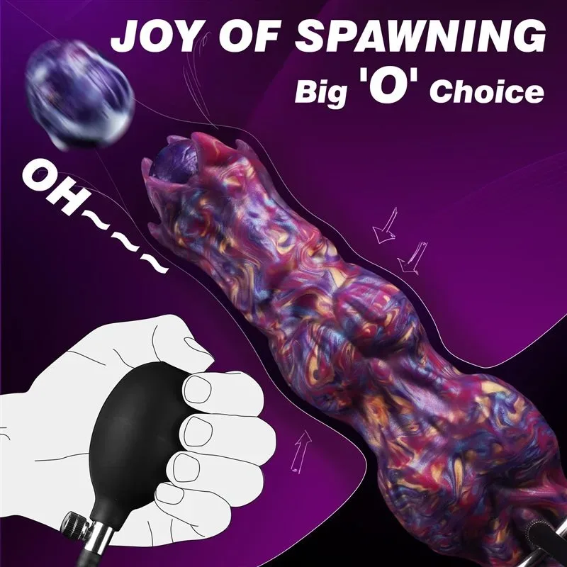 10 Inch Fantasy Monster Ovipositor Dildo Alien Egg- Laying Toy 4 10 Inch Fantasy Monster Ovipositor Dildo Alien Egg- Laying Toy 4