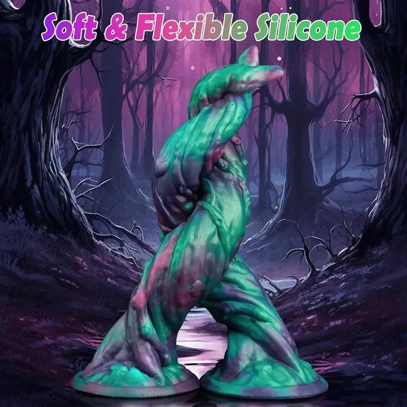 10.5 Inch Long Thin Flexible Fantasy Alien Anal Stretching Dildo 2 10.5 Inch Long Thin Flexible Fantasy Alien Anal Stretching Dildo 2