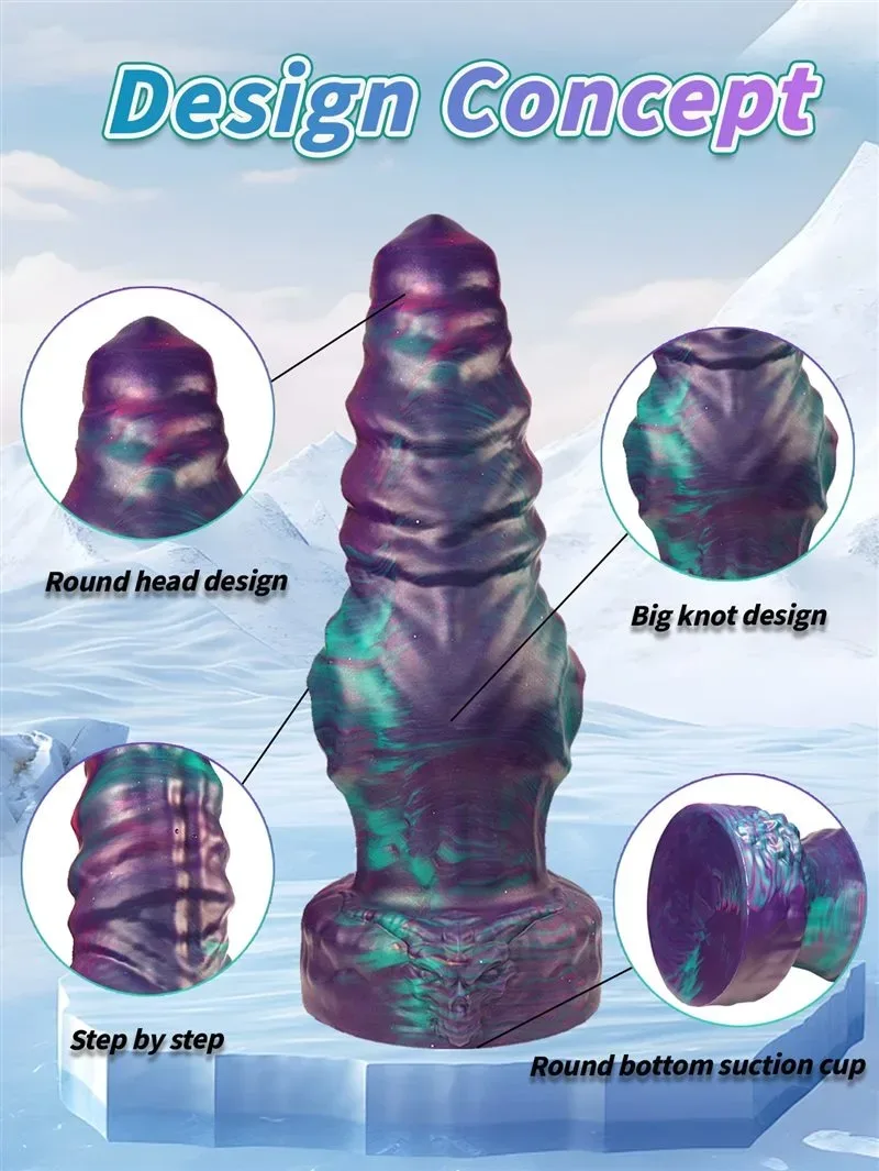 13 Inch Fantasy Huge Thickness Knot Dildo Special Shaped Adult Toy 3 13 Inch Fantasy Huge Thickness Knot Dildo Special Shaped Adult Toy 3