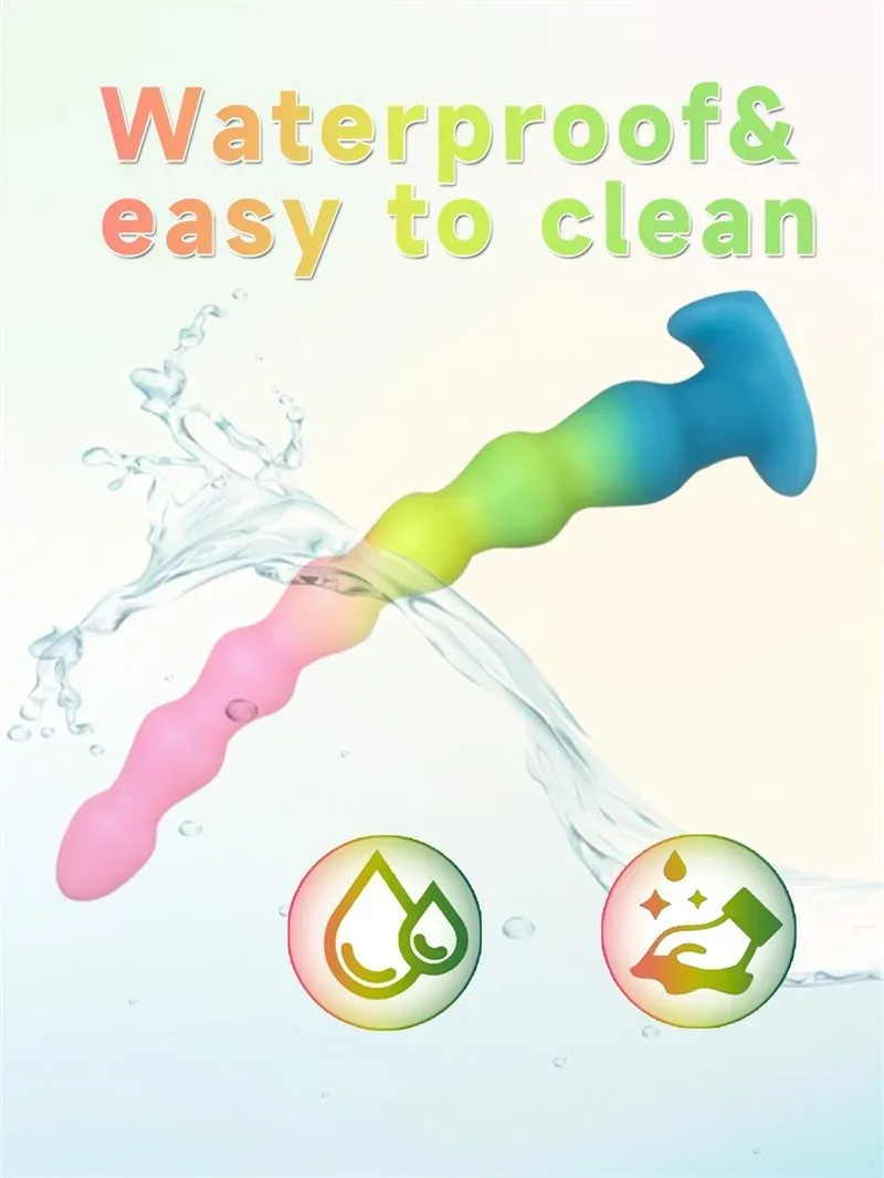 14 Inch Long Flexible Luminous Anal Beads Dildo Plug Toy 7 14 Inch Long Flexible Luminous Anal Beads Dildo Plug Toy 7