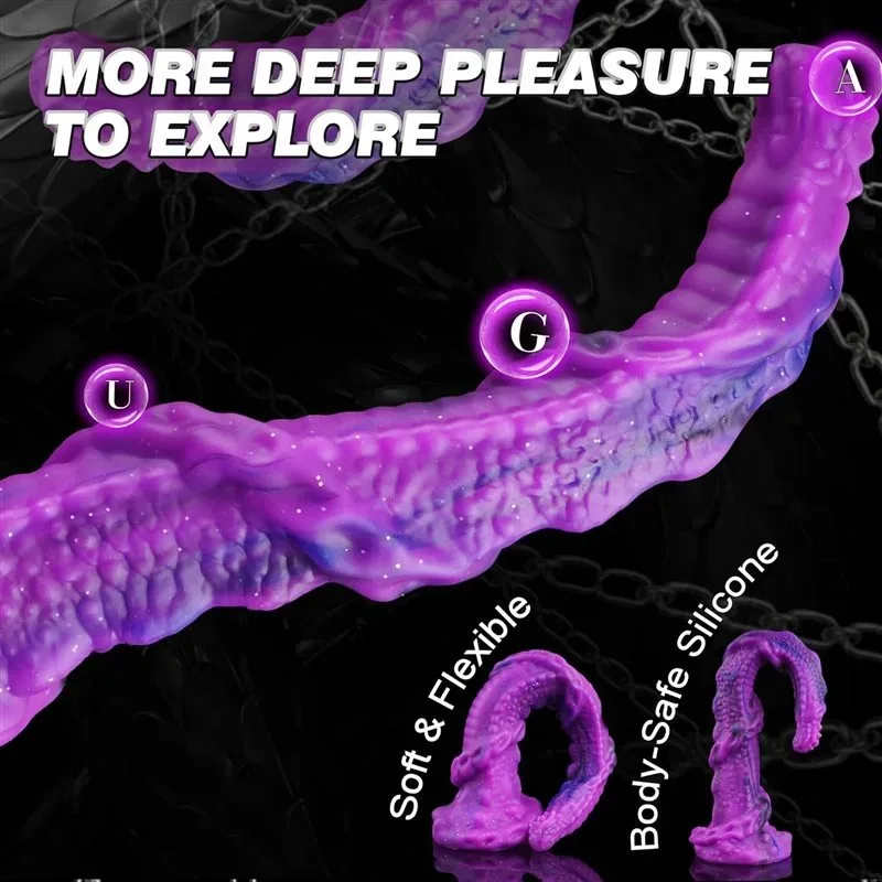 19.5 Inch Super Long Fantasy Dragon Anal Stretching Dildo 4 19.5 Inch Super Long Fantasy Dragon Anal Stretching Dildo 4