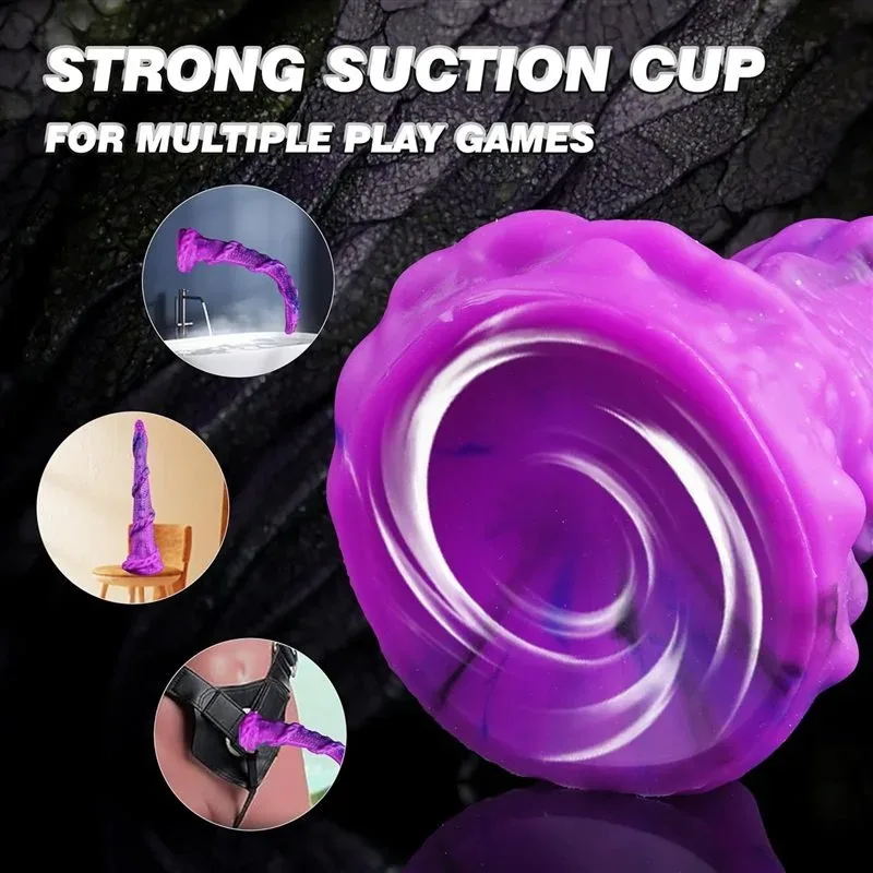 19.5 Inch Super Long Fantasy Dragon Anal Stretching Dildo 6 19.5 Inch Super Long Fantasy Dragon Anal Stretching Dildo 6