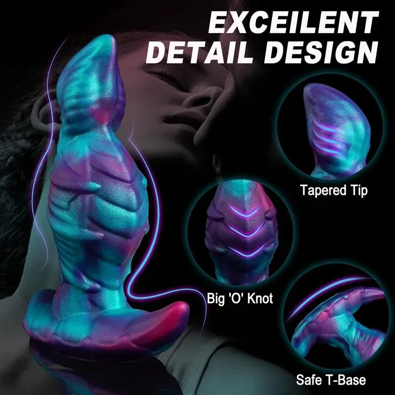 5.5/6.5/7.5 Inch Wearable Fantasy Tapered Tip Anal Plug 3 5.5/6.5/7.5 Inch Wearable Fantasy Tapered Tip Anal Plug 3