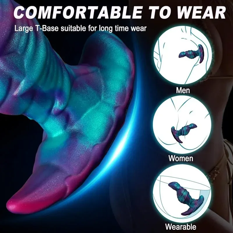 5.5/6.5/7.5 Inch Wearable Fantasy Tapered Tip Anal Plug 4 5.5/6.5/7.5 Inch Wearable Fantasy Tapered Tip Anal Plug 4