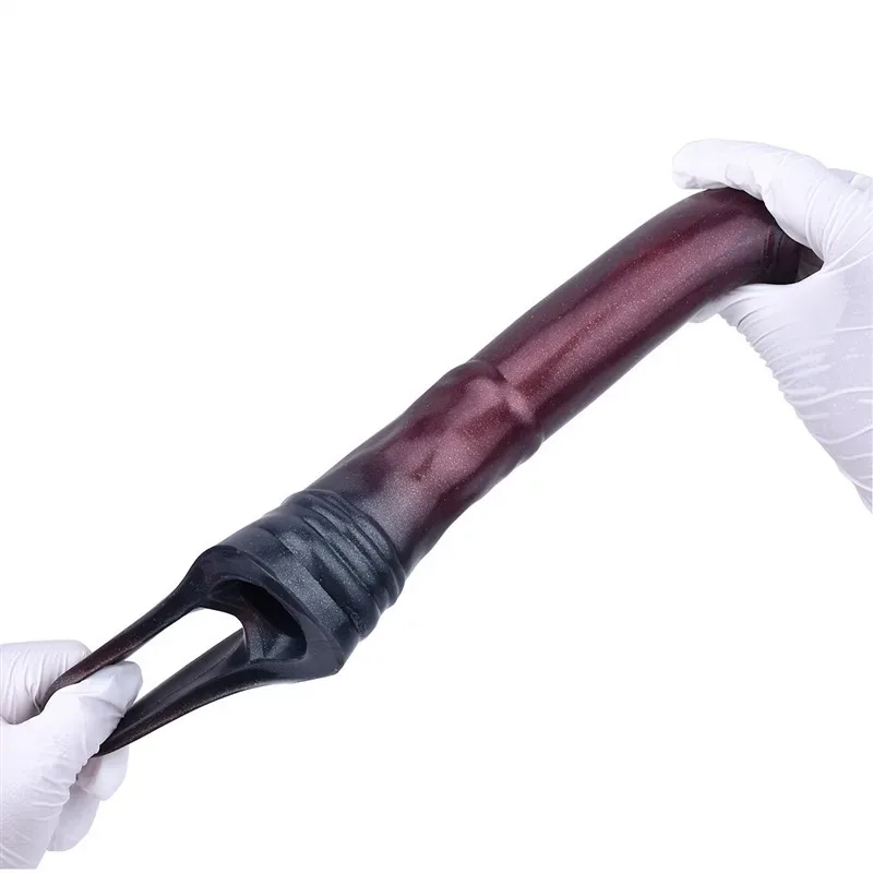 6.7 IN Silicone Horse Cock Sleeve Fantasy Penis Extension 8 6.7 IN Silicone Horse Cock Sleeve Fantasy Penis Extension 8