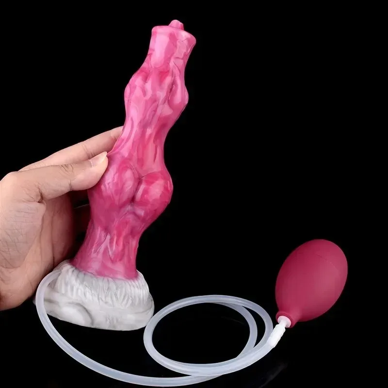 8 Inch Ejaculating Double Knot Dildos Squirting Sex Toy 5 8 Inch Ejaculating Double Knot Dildos Squirting Sex Toy 5