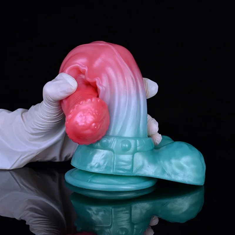 9 Inch Big Soft Horse Cock Dildo with Balls 7 9 Inch Big Soft Horse Cock Dildo with Balls 7