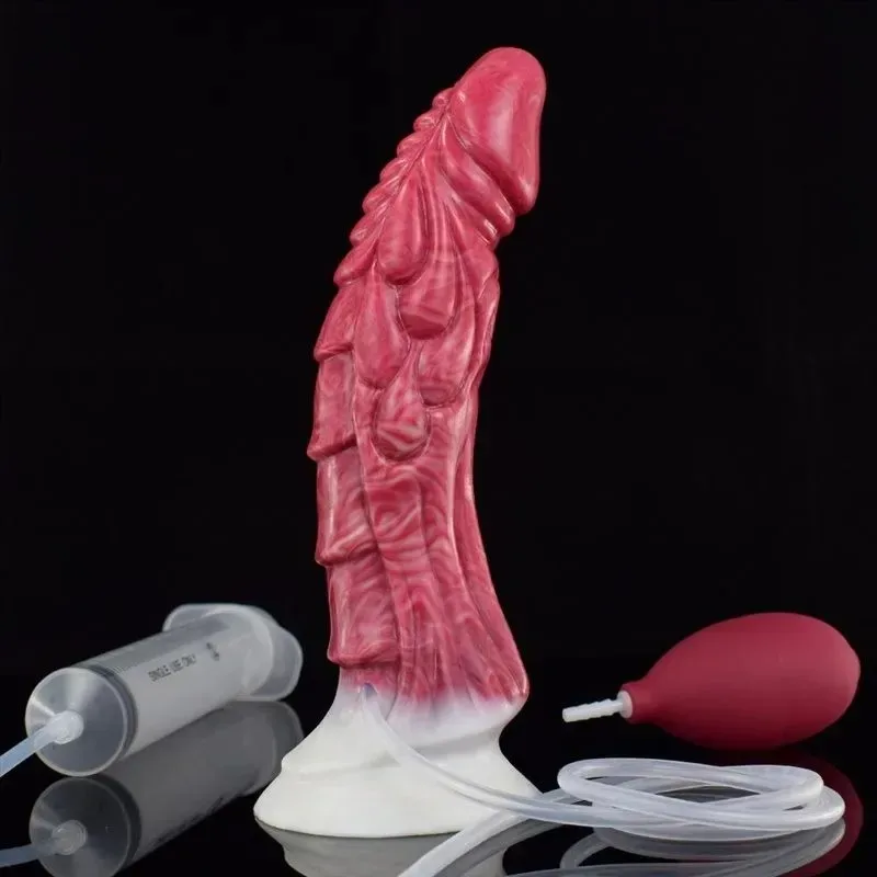 9 Inch Ejaculating Animal Shaped Dildo Squirting Sex toy 3 9 Inch Ejaculating Animal Shaped Dildo Squirting Sex toy 3