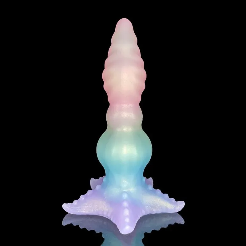9.5 Inch Fantasy Tentacle Dildo With Thick Knot Sea Creature Cock 2 9.5 Inch Fantasy Tentacle Dildo With Thick Knot Sea Creature Cock 2