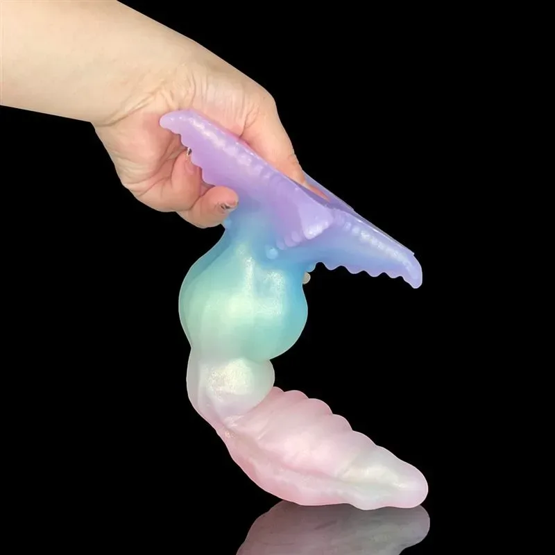 9.5 Inch Fantasy Tentacle Dildo With Thick Knot Sea Creature Cock 6 9.5 Inch Fantasy Tentacle Dildo With Thick Knot Sea Creature Cock 6