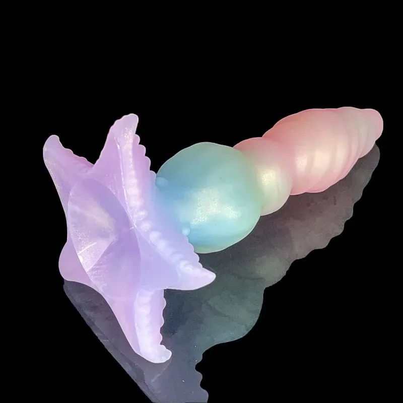 9.5 Inch Fantasy Tentacle Dildo With Thick Knot Sea Creature Cock 8 9.5 Inch Fantasy Tentacle Dildo With Thick Knot Sea Creature Cock 8