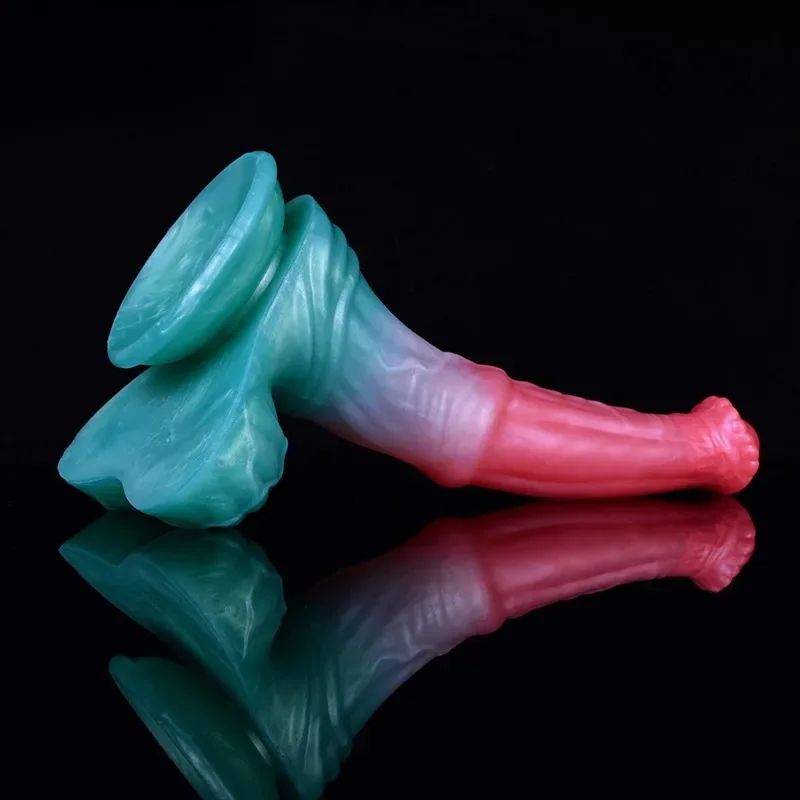 9.5 Inch Long Soft Horse Penis Dildo Fantasy Sex Toy 9 9.5 Inch Long Soft Horse Penis Dildo Fantasy Sex Toy 9