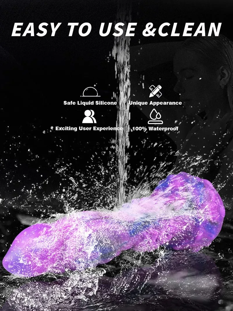 9.5 Inch Thrusting Vibrating Fantasy Monster Knot Dildo 7 9.5 Inch Thrusting Vibrating Fantasy Monster Knot Dildo 7