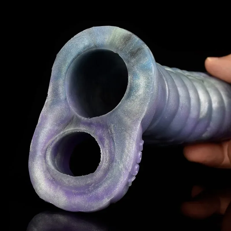 5.9 IN Open Tip Dragon Sleeve Silicone Penis Sheath 7 5.9 IN Open Tip Dragon Sleeve Silicone Penis Sheath 7