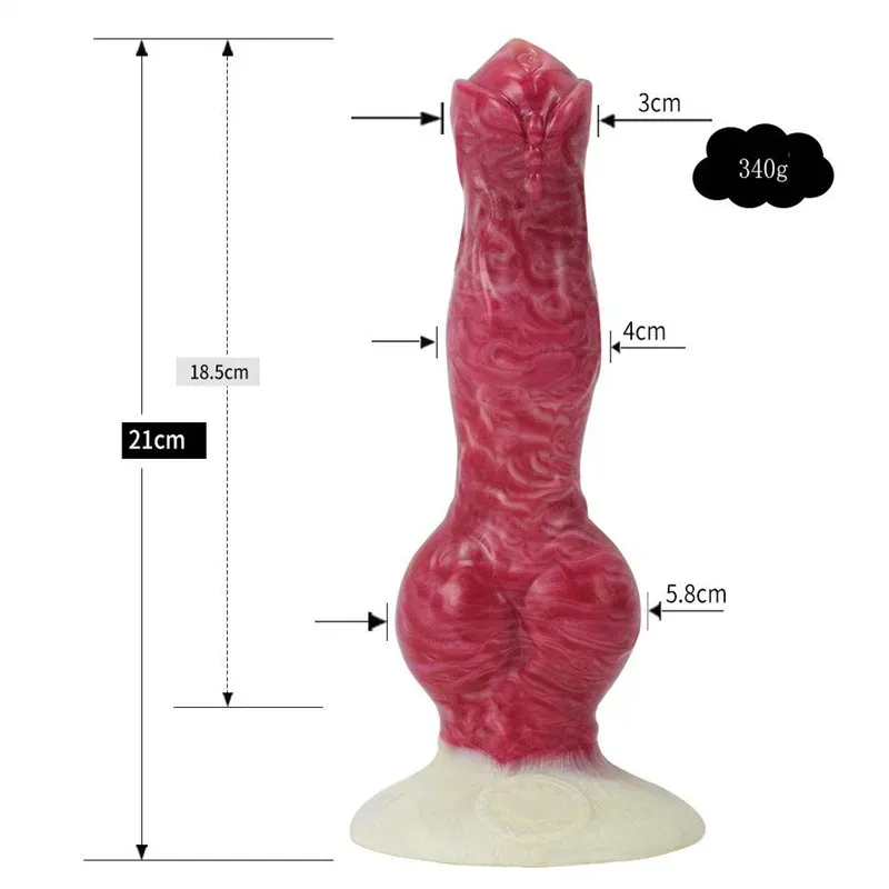 8 Inch Ejaculating Dildo with Knot Squirting Sex toy 1 8 Inch Ejaculating Dildo with Knot Squirting Sex toy 1