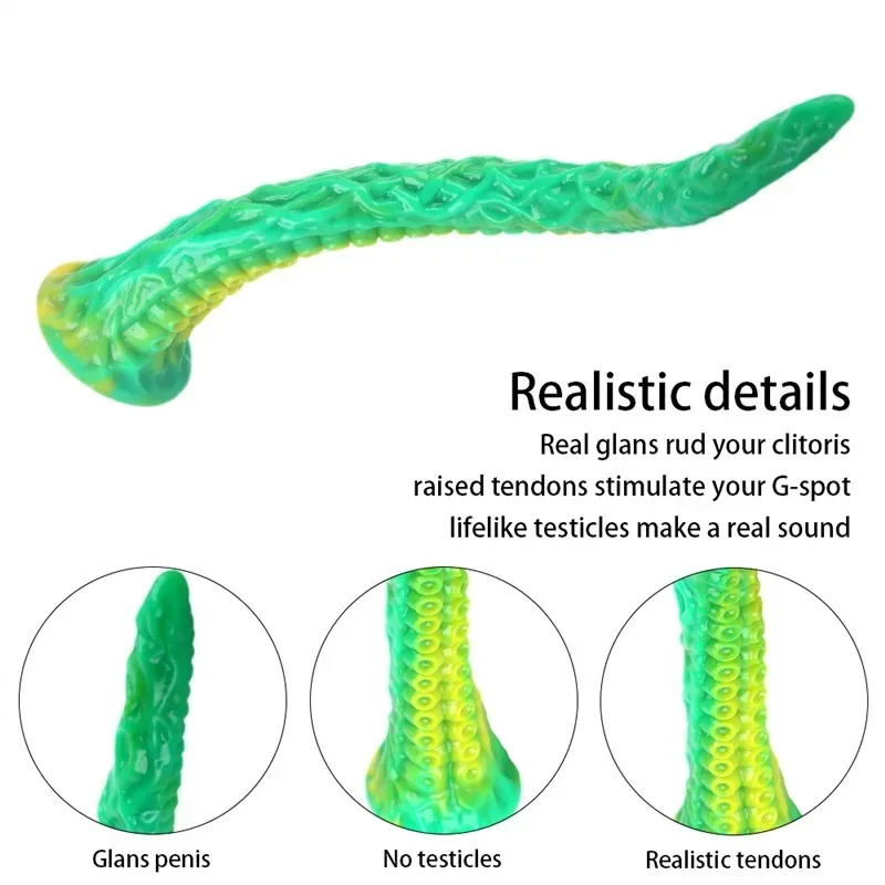 14/18/22 Inch Extra Long Thin Flexible Tentacle Anal Dildo 2 14/18/22 Inch Extra Long Thin Flexible Tentacle Anal Dildo 2