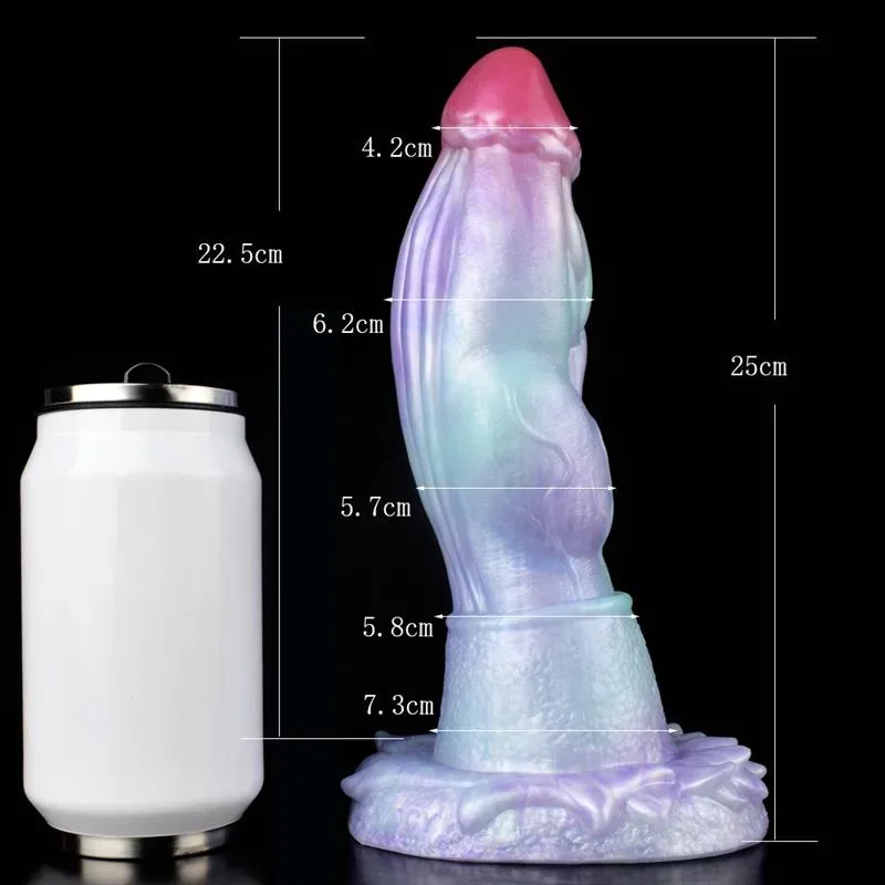 5.5/7.5/9.5 IN Premium Silicone Werewolf Penis Dildo 3 5.5/7.5/9.5 IN Premium Silicone Werewolf Penis Dildo 3