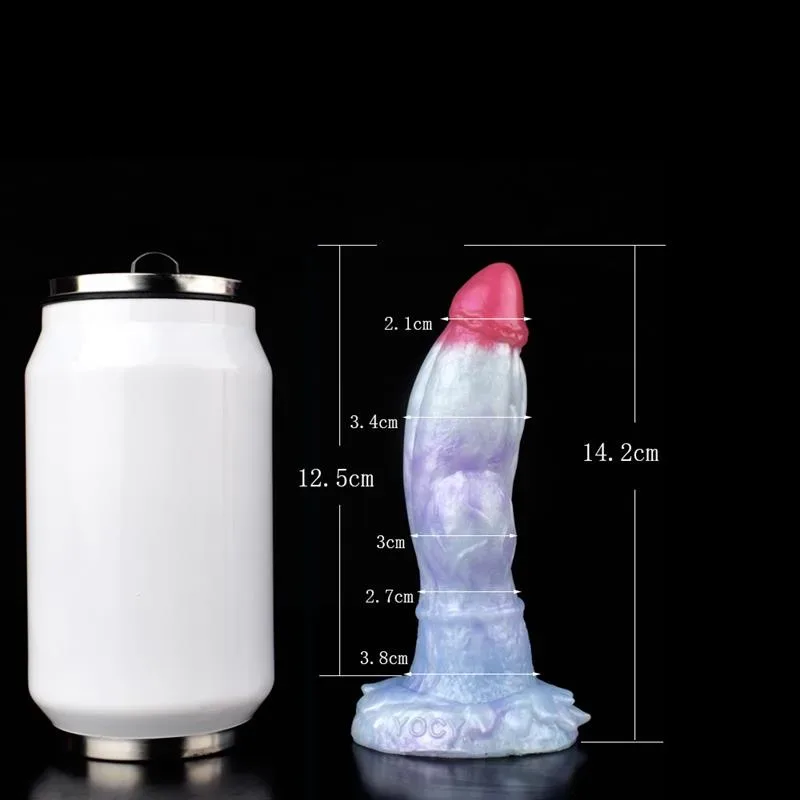 5.5/7.5/9.5 IN Premium Silicone Werewolf Penis Dildo 1 5.5/7.5/9.5 IN Premium Silicone Werewolf Penis Dildo 1