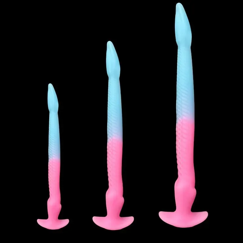 11.5/15/19 Inch Long Slim Octopus Tentacle Anal Stretching Dildo 6 11.5/15/19 Inch Long Slim Octopus Tentacle Anal Stretching Dildo 6