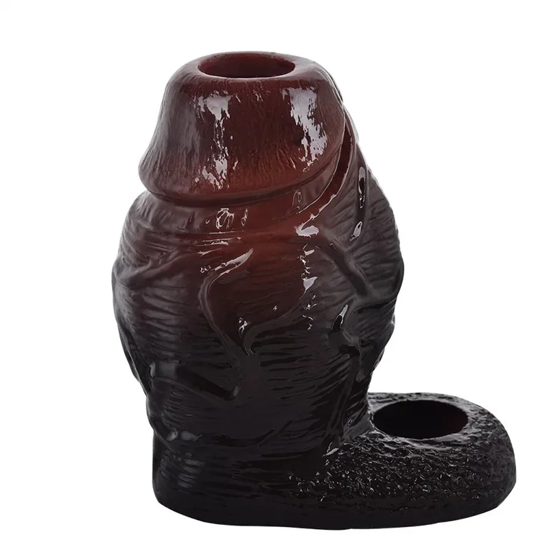 5 Inch Penis Sleeve Big Girthy Soft Silicone Cock Extender 5 5 Inch Penis Sleeve Big Girthy Soft Silicone Cock Extender 5