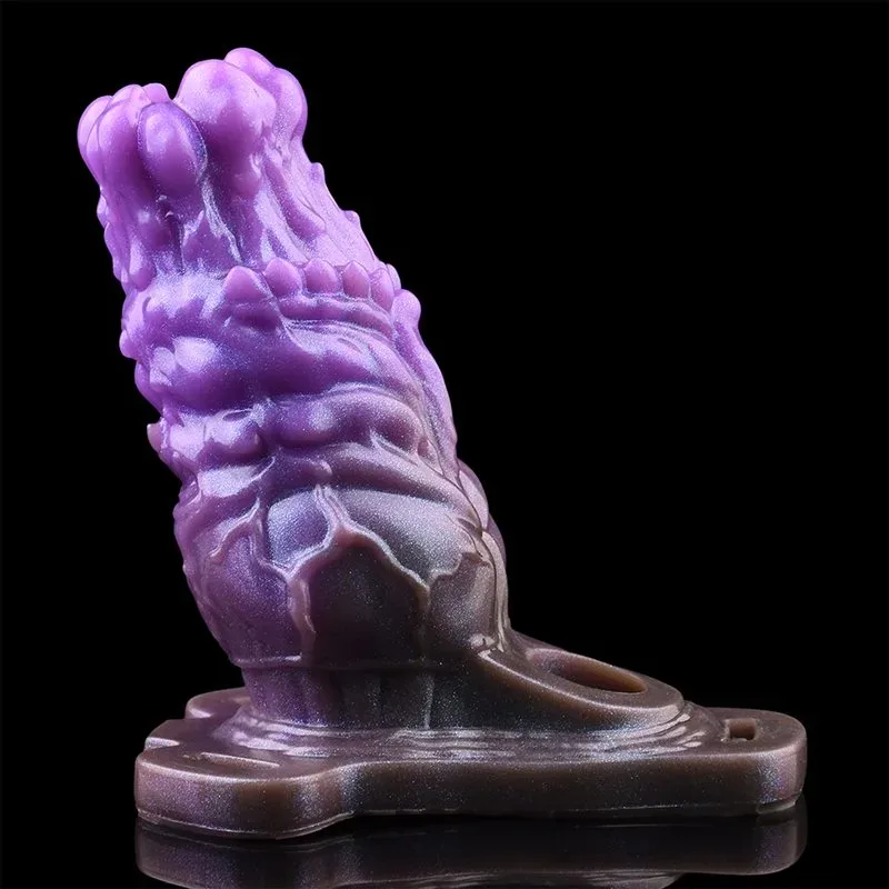 5.2 Inch Silicone Spiked Cock Sleeve Strap On Penis Extension Sheath 4 5.2 Inch Silicone Spiked Cock Sleeve Strap On Penis Extension Sheath 4