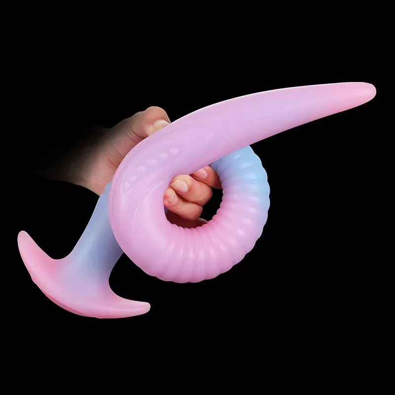 11.5/15.5/22.5 Inch Super Long Glow-In-The-Dark Anal Dildo 10 11.5/15.5/22.5 Inch Super Long Glow-In-The-Dark Anal Dildo 10