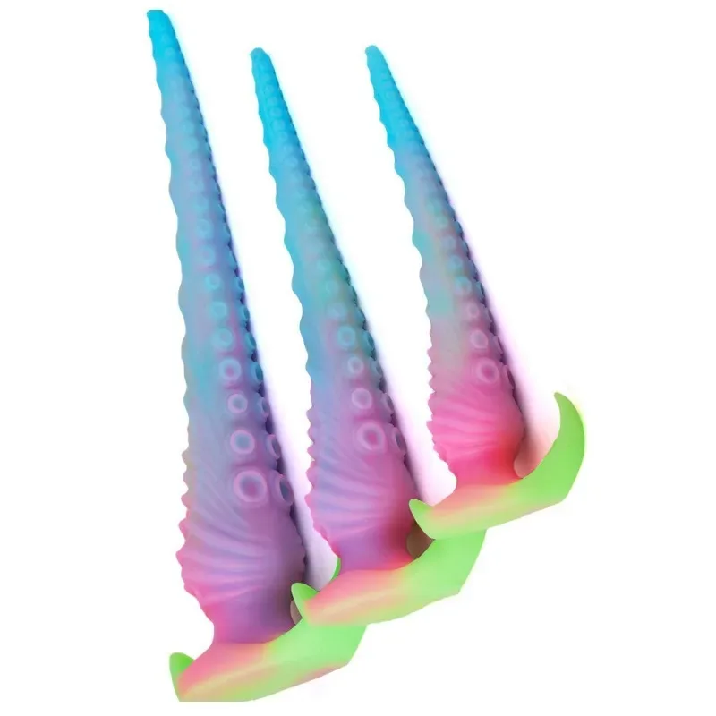 13.5/17.5/22.5 Inch Super Long Soft Glow-In-The-Dark Tentacle Anal Dildo 4 13.5/17.5/22.5 Inch Super Long Soft Glow-In-The-Dark Tentacle Anal Dildo 4