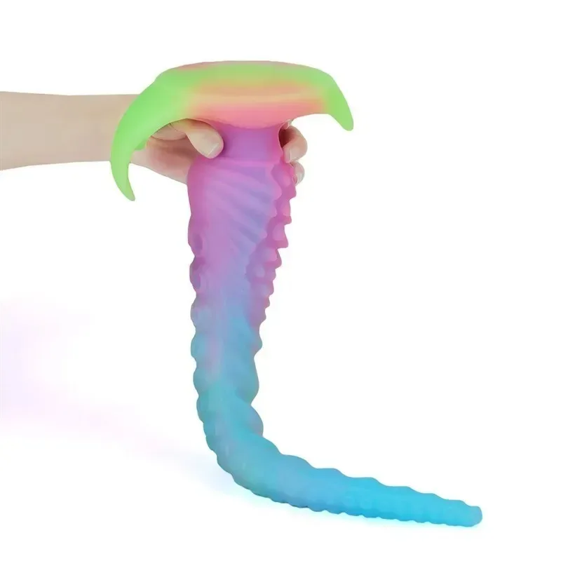 13.5/17.5/22.5 Inch Super Long Soft Glow-In-The-Dark Tentacle Anal Dildo 6 13.5/17.5/22.5 Inch Super Long Soft Glow-In-The-Dark Tentacle Anal Dildo 6