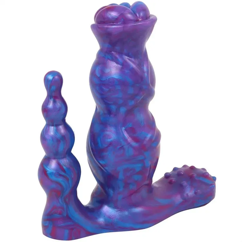 5 IN Remote Controlled Vibrating Knot Dildo 3 5 IN Remote Controlled Vibrating Knot Dildo 3