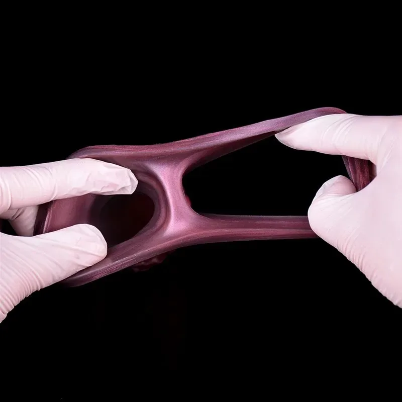 6.2/6.8 IN Knot Cock Sheath Soft Silicone Penis Extension 11 6.2/6.8 IN Knot Cock Sheath Soft Silicone Penis Extension 11