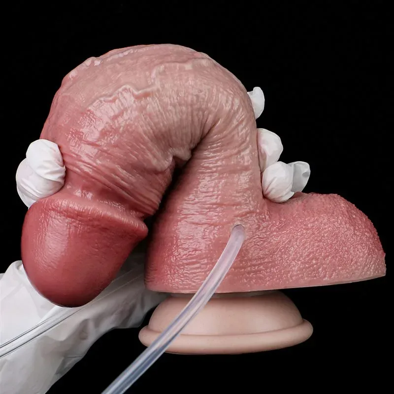 7.5 IN Ejaculating and Inflatable Fat Best Realistic Dildo 8 7.5 IN Ejaculating and Inflatable Fat Best Realistic Dildo 8