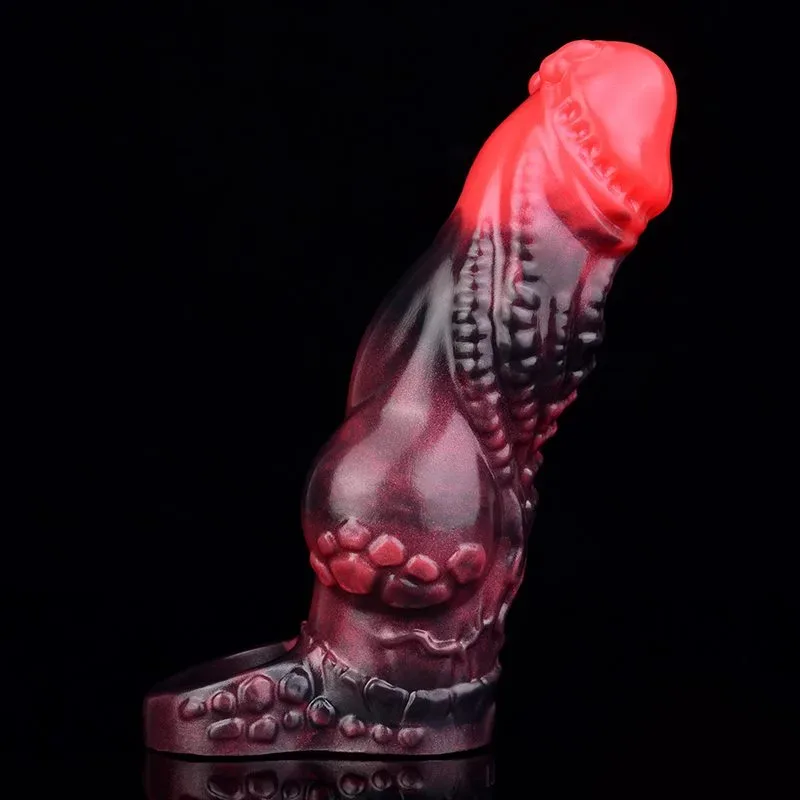 6 IN Remote Control Dragon Cock Sleeve Vibrating Knot Penis Extender 5 6 IN Remote Control Dragon Cock Sleeve Vibrating Knot Penis Extender 5