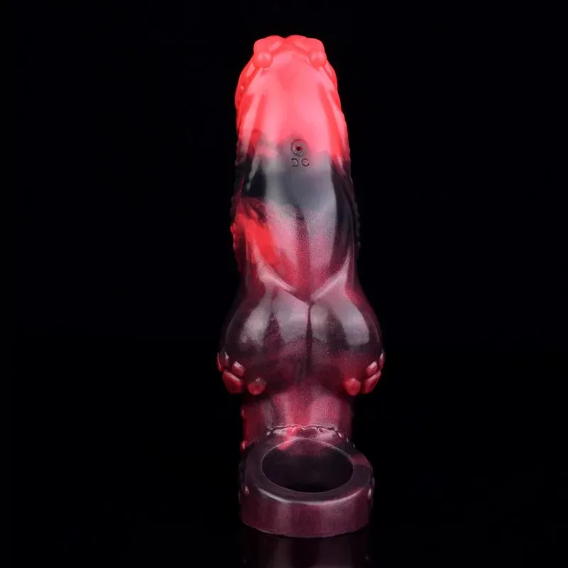 6 IN Remote Control Dragon Cock Sleeve Vibrating Knot Penis Extender 7 6 IN Remote Control Dragon Cock Sleeve Vibrating Knot Penis Extender 7