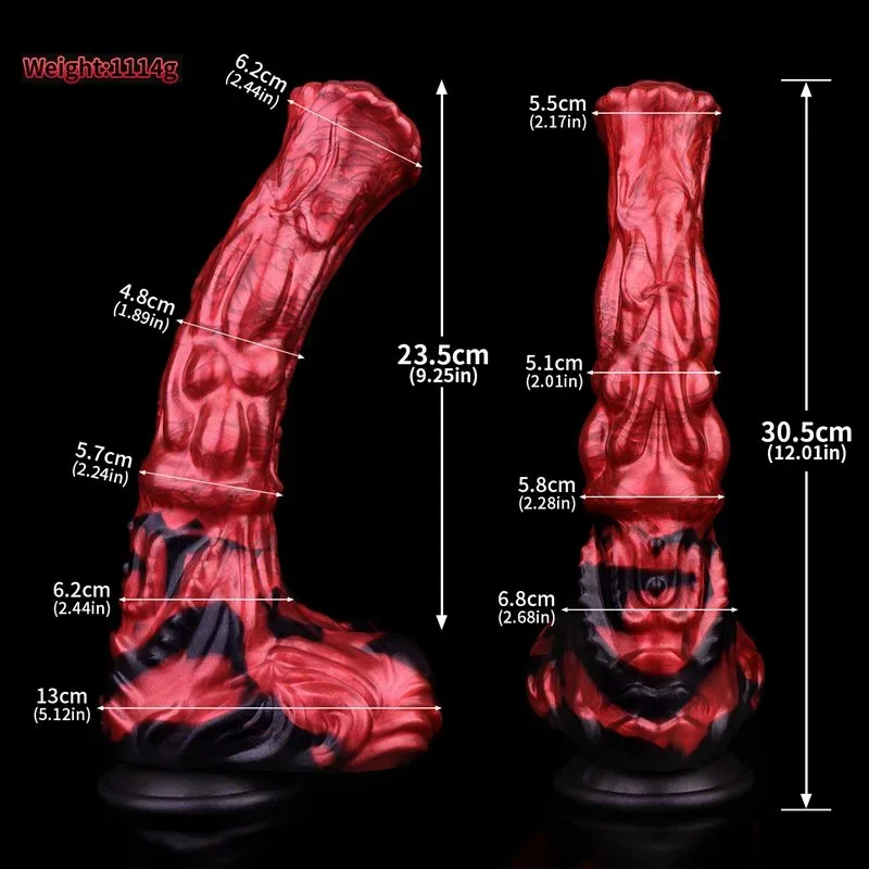 12 Inch Large Silicone Flared Horse Dildo Animal Sex Toy 1 12 Inch Large Silicone Flared Horse Dildo Animal Sex Toy 1