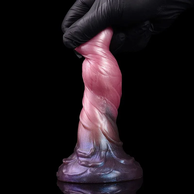 7.2 Inch Flower Bud Shape Dildo Dual Layer Silicone Exotic Anal Plug 6 7.2 Inch Flower Bud Shape Dildo Dual Layer Silicone Exotic Anal Plug 6