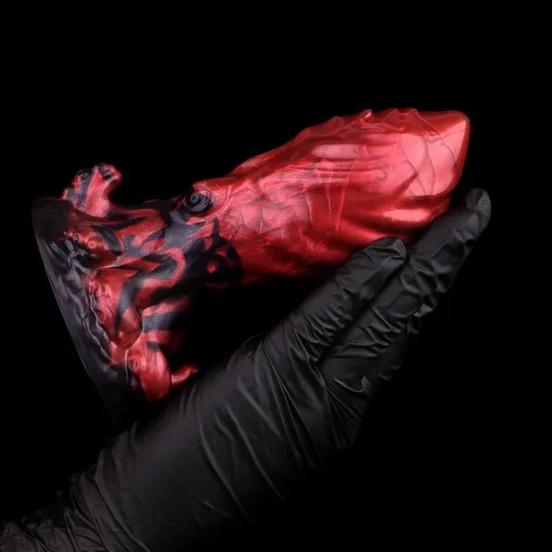 5.8 Inch Exotic Butt Plug Thick Fantasy Silicone Anal Toy 4 5.8 Inch Exotic Butt Plug Thick Fantasy Silicone Anal Toy 4