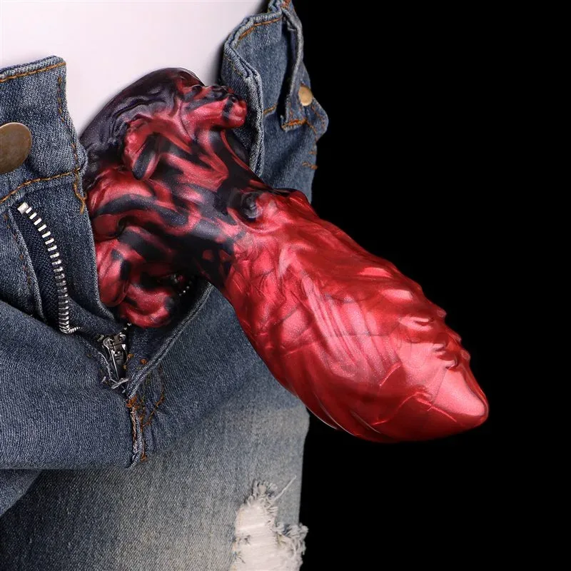 5.8 Inch Exotic Butt Plug Thick Fantasy Silicone Anal Toy 3 5.8 Inch Exotic Butt Plug Thick Fantasy Silicone Anal Toy 3