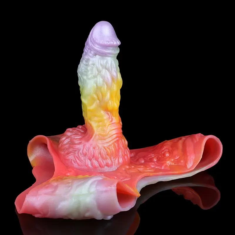 Wearable Fantasy Hollow Penis Pant Soft Dragon Cock Extender 11 Wearable Fantasy Hollow Penis Pant Soft Dragon Cock Extender 11