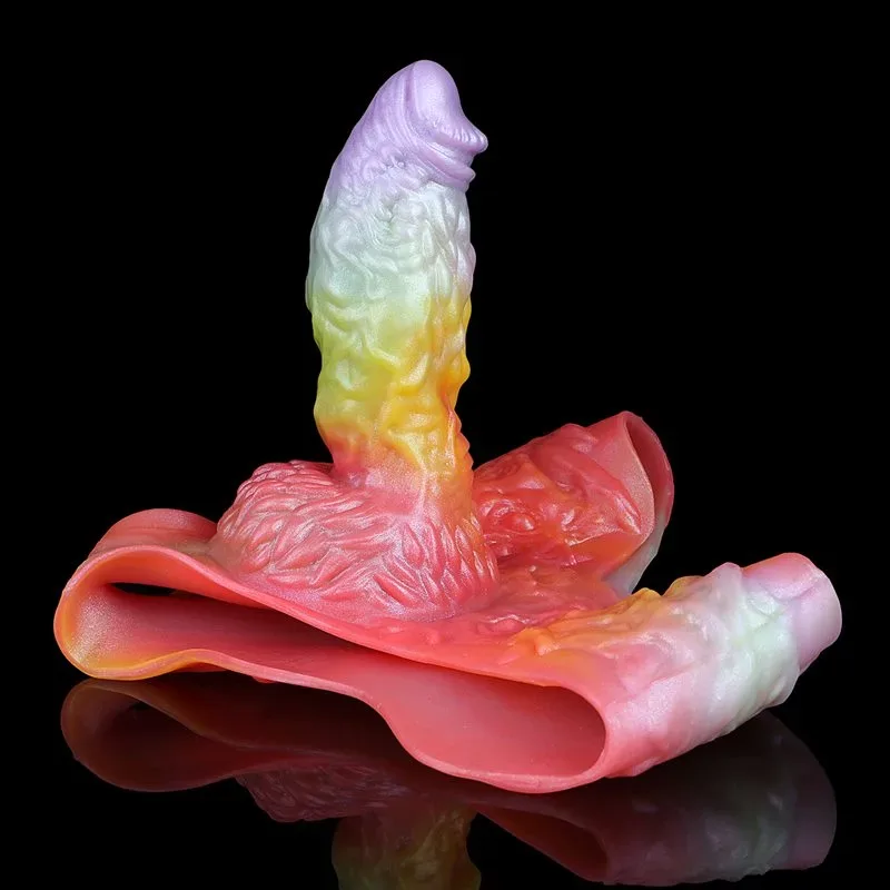 Wearable Fantasy Hollow Penis Pant Soft Dragon Cock Extender 12 Wearable Fantasy Hollow Penis Pant Soft Dragon Cock Extender 12