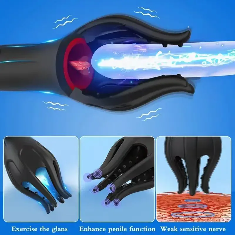 Portable Octopus Penis Trainer Sex Toy for Men 2 Portable Octopus Penis Trainer Sex Toy for Men 2