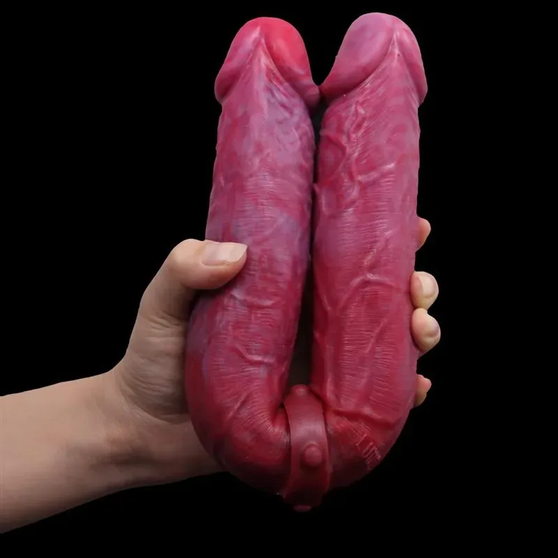 13.5 IN Soft Double Penis Dildo for Couples 3 13.5 IN Soft Double Penis Dildo for Couples 3